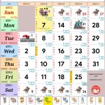 Singapore Calendar Jul 2025